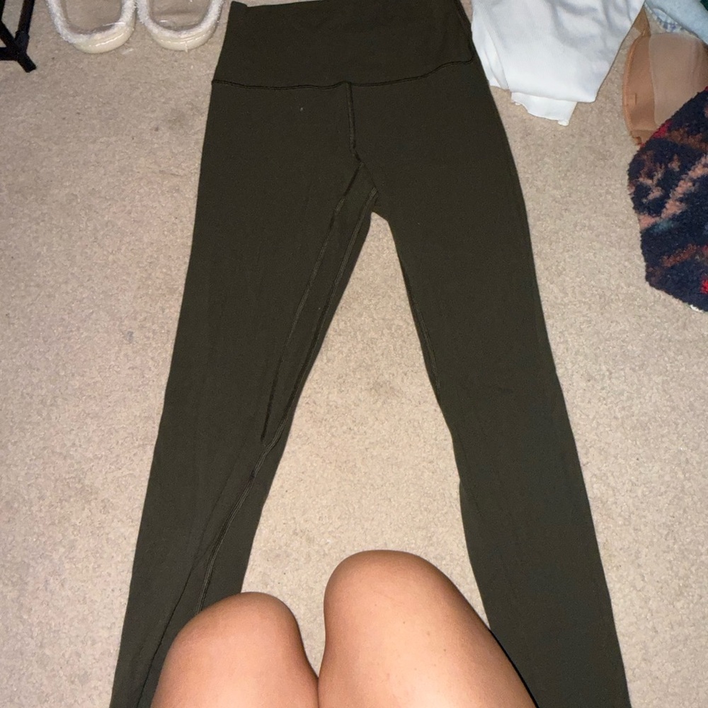 Olive Green Leggings